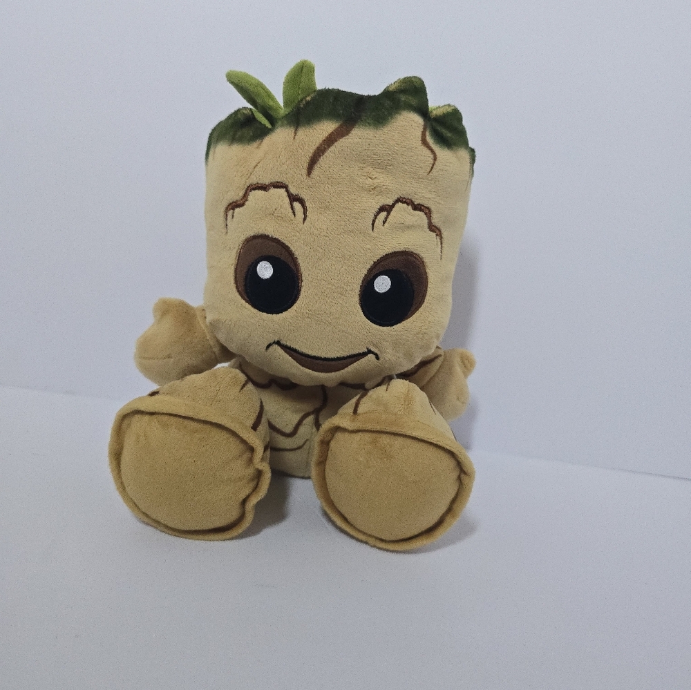Disney Big Feet Baby Groot 10" Gaurdians Of The Galaxy Plush Marvel